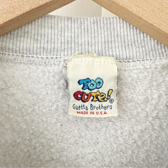 TOO CUTE Guetta brothers vintage Mickey Mouse sweatshirt - Picture 4 of 4
